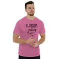 thumbnail image 1 of Florida is Calling and I Must Go Women's Graphic T Shirt Tees Brisco Brands S, 1 of 6