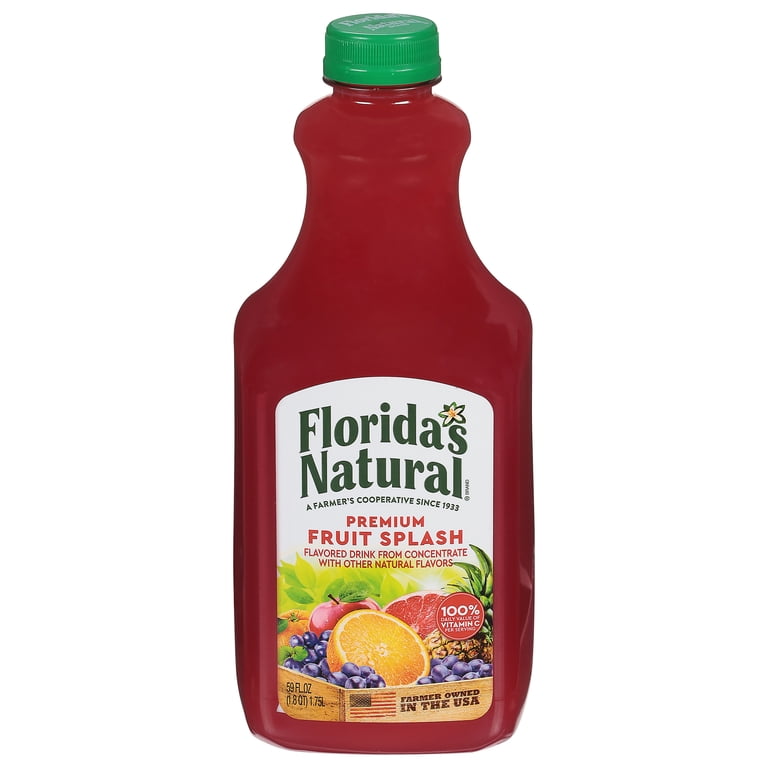 Florida's Natural, Premium Fruit Splash Juice Cocktail, 59oz