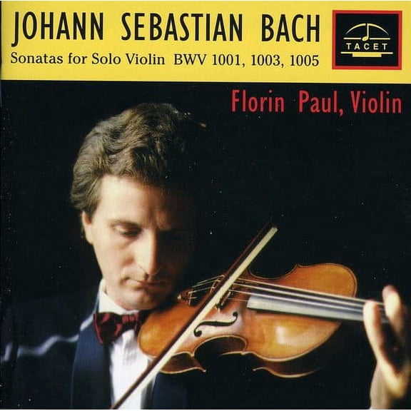 Florin Paul - Bach Sonatas for Solo Violin BWV 1001 & 1003 - Music & Performance - CD