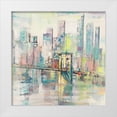 thumbnail image 1 of Florio, Luigi 12x12 White Modern Wood Framed Museum Art Print Titled - Mattino a Manhattan (detail), 1 of 4