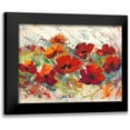 thumbnail image 1 of Florio, Luigi 14x12 Black Modern Framed Museum Art Print Titled - Papaveri in Estate, 1 of 5