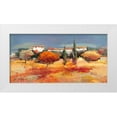 thumbnail image 1 of Florio, Luigi 14x9 White Modern Wood Framed Museum Art Print Titled - Campagna nel sole, 1 of 4