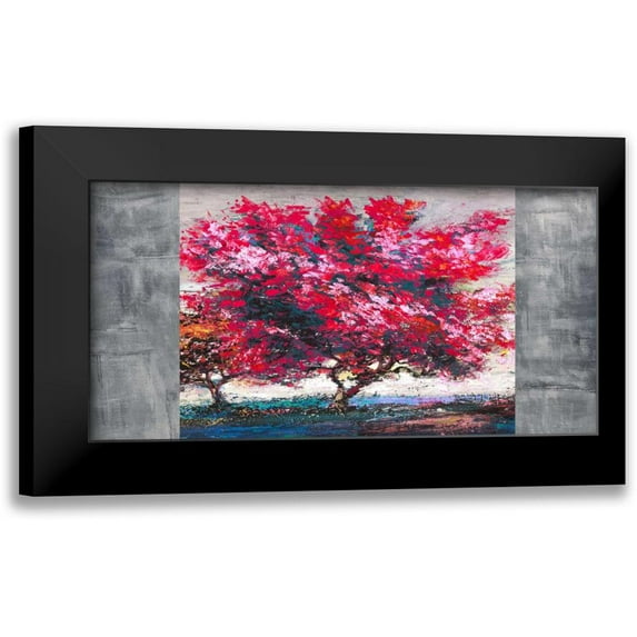 Florio, Luigi 18x11 Black Modern Framed Museum Art Print Titled - Albero in fiore