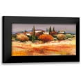 thumbnail image 1 of Florio, Luigi 24x14 Black Modern Framed Museum Art Print Titled - Colline assolate, 1 of 5