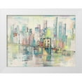 thumbnail image 1 of Florio, Luigi 32x25 White Modern Wood Framed Museum Art Print Titled - Mattino a Manhattan, 1 of 4