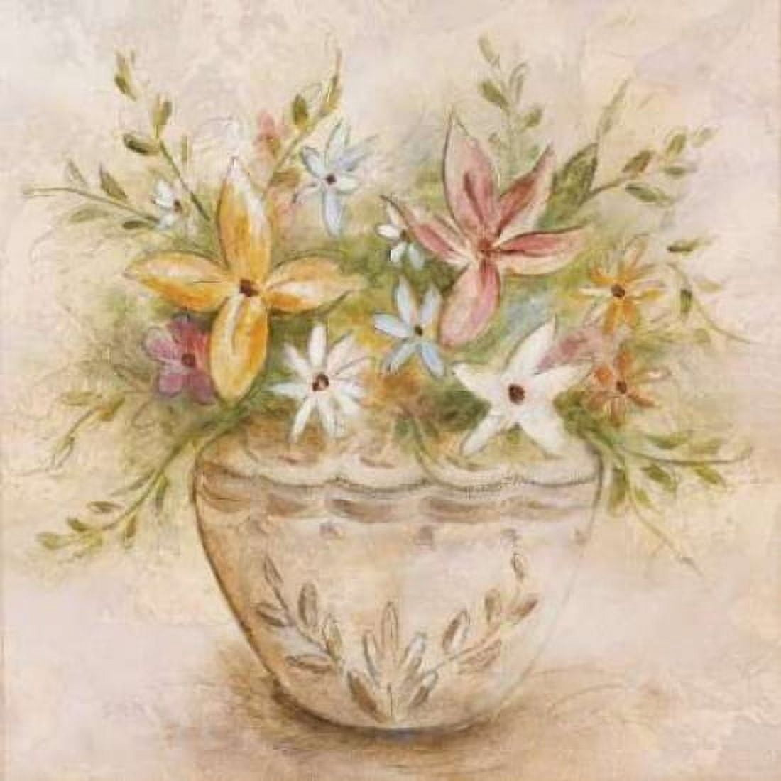 Floris Botanica II Canvas Art - Michael Brey (24 x 24)