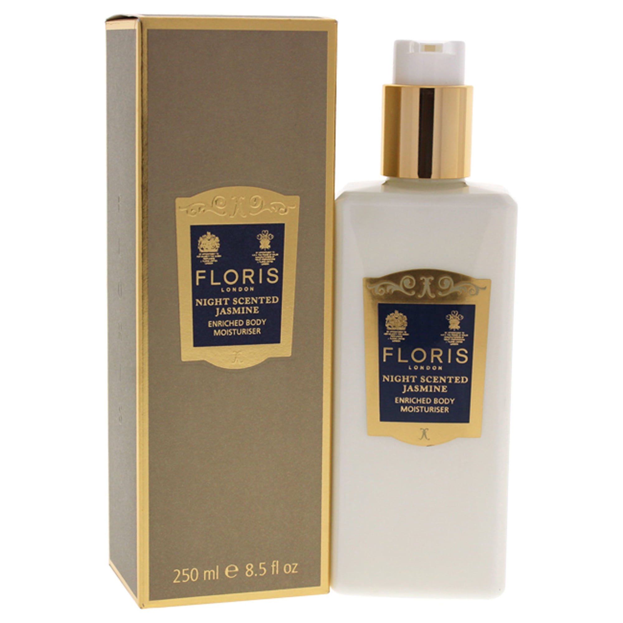 Floris London Night Scented Jasmine Enriched Body Moisturiser , 8.5 oz Moisturizer