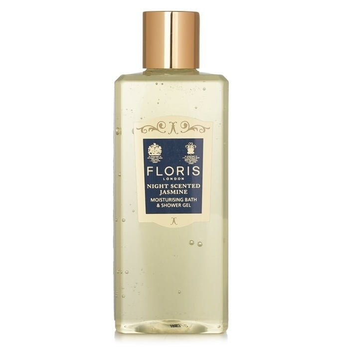Floris Night Scented Jasmine Moisturising Bath Shower Gel 250ml 8.5oz
