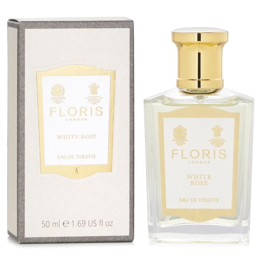 香水(女性用) FLORIS WHITE ROSE Eau de Toilette 50ml Floris-White-Rose-Eau-De-