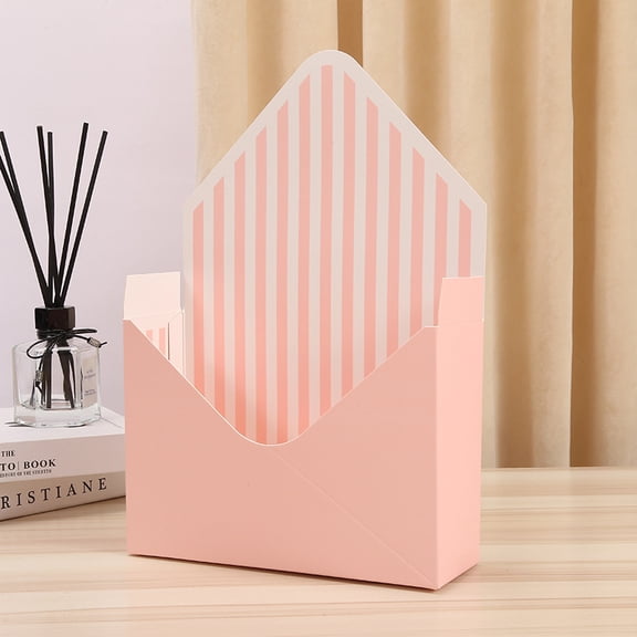 Florist Bouquet Envelop Box Flower Arrangement Boxes Folding Flower Envelope Basket for Valentine's Day Wedding Party Mother's Day Party Presents Supplies