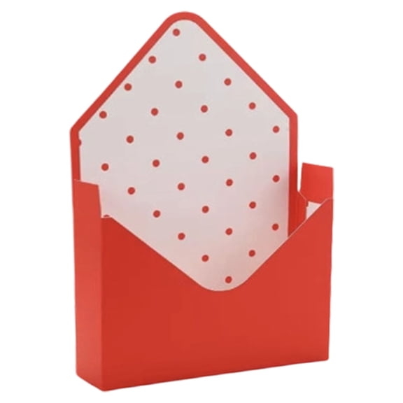 Florist Bouquet Envelope Boxes, 1 Packs Flower Arrangement Box Packaging Gift Paper Boxes for Wedding, Party, Birthday, Mother's Day, 2.95 x 3.58 x 9.25 Inch