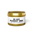 thumbnail image 1 of Florist Era Tin Candle Gifts Home Office Decor Vanilla Coffee Scented, 1 of 5