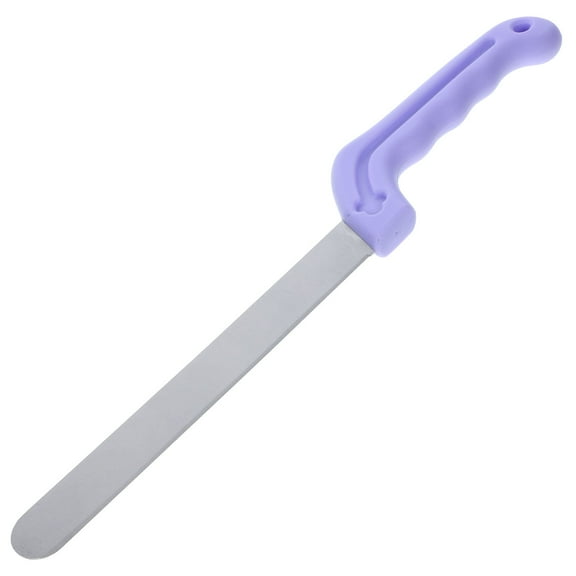 HOMEMAXS Lavender Flower Mud Cutting Tool Stainless Steel and Plastic Floral Cutter for Kitchen Use
