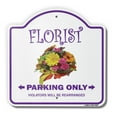 thumbnail image 1 of Florist ~Sign 18" X 18" Heavy-Gauge Aluminum Architectural Sign | SignMission Designer Flower Floral Flower Shop Store Metal Novelty Gift Funny Joke Gag Road Garage, 1 of 4