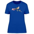 thumbnail image 1 of Florl Bird On A Branch T-Shirt Women -Image by Shutterstock, Female Small, 1 of 2