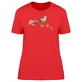 thumbnail image 1 of Florl Bird On A Branch T-Shirt Women -Image by Shutterstock, Female XX-Large, 1 of 2