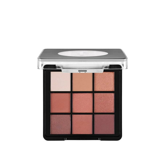 Flormar 9-pack Compact Eyeshadow Palette with Creamy Texture & Matte Finish/Shimmer 9g - 003 Sunset