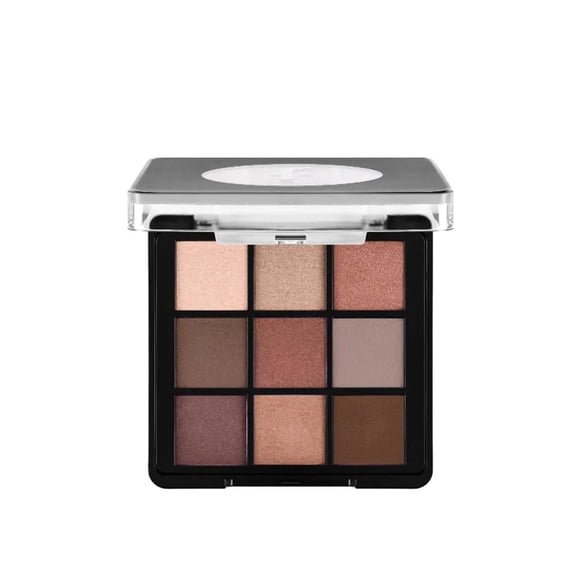 Flormar 9-pack Compact Eyeshadow Palette with Creamy Texture & Matte Finish/Shimmer 9g - 004 Follow Your Heart