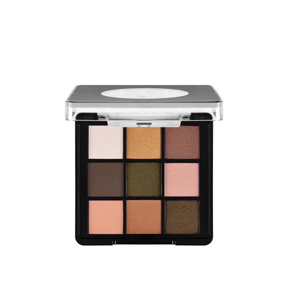 Flormar 9-pack Compact Eyeshadow Palette with Creamy Texture & Matte Finish/Shimmer 9g - 007 Grand Galaxy