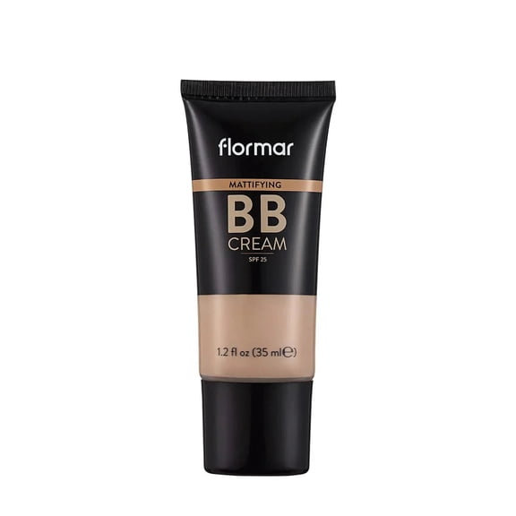 Flormar Anti-Shine SPF25 Matte Finish BB Cream for Oily & Combination Skin 35ml - 001 Fair