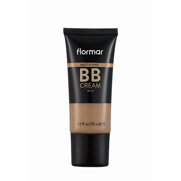 Flormar Anti-Shine SPF25 Matte Finish BB Cream for Oily & Combination Skin 35ml - 004 Light/Medium