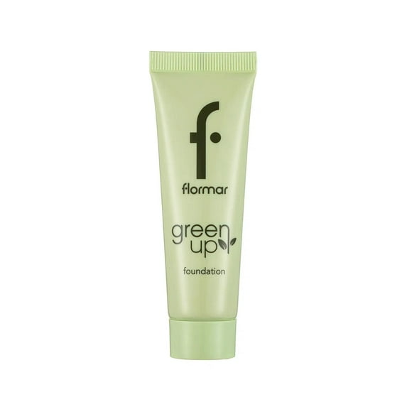 Flormar Green Up Vegan Foundation with Creamy Texture & Semi-Matte Finish 30ml - 004 Sand