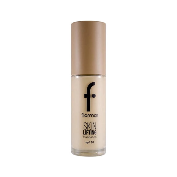 Flormar Skin Lifting Firming Treatment Creamy Textured SPF 30 Foundation 30ml - 010 Porcelain
