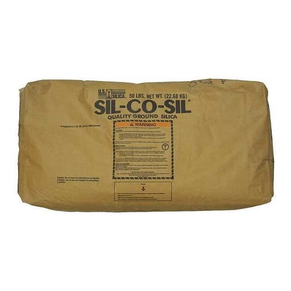 Florock Ground Silica SL 50 lb., White 1-44BG