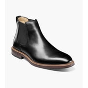 Florsheim Anthem Plain Toe Mens Chelsea Boot, Black, 11 W