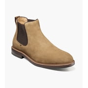 Florsheim Anthem Plain Toe Mens Chelsea Boot, Mocha, 12 M