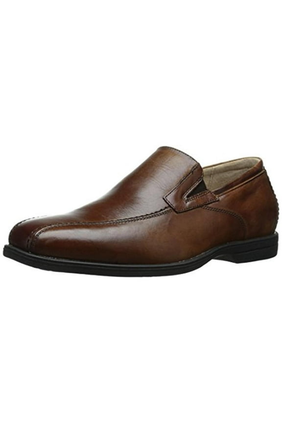 Boys Leather Square Toe Loafers
