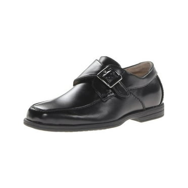 Florsheim Boys Reveal Monk Jr Leather Square Toe Loafers