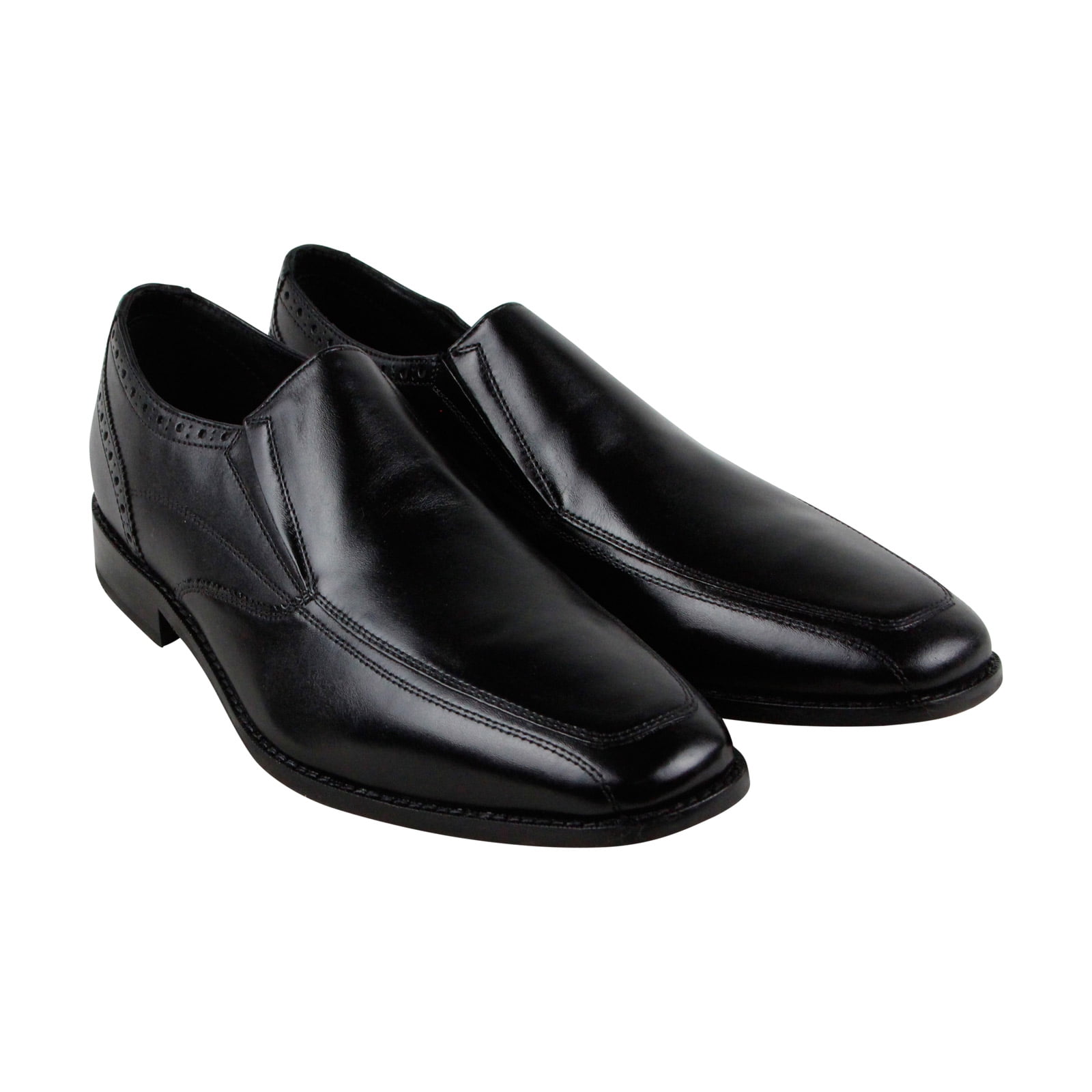 Florsheim Castellano Mcsl Mens Black Leather Casual Dress Slip On Loafers  Shoes - Walmart.com