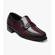Florsheim Como Mens Moc Toe Loafer, Black Cherry, 13 D