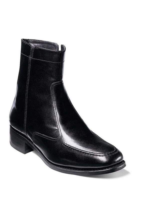 Essex Moc Toe Zip Boot Black 17074-01 10 3E