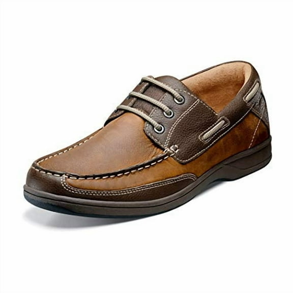 Florsheim Lakeside Ox Boat Shoe Stone Crazy Horse 10.5 M (D)