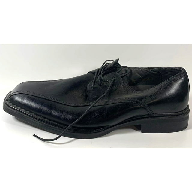 Florsheim Men's Bike Toe Oxford Leather Shoes, Black - Size 11.5D