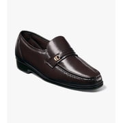Florsheim Riva Mens Moc Toe Bit Loafer, Brown, 6 D