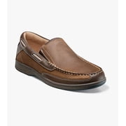 Florsheim Lakeside Mens Moc Toe Slip On, Stone, 7.5 W
