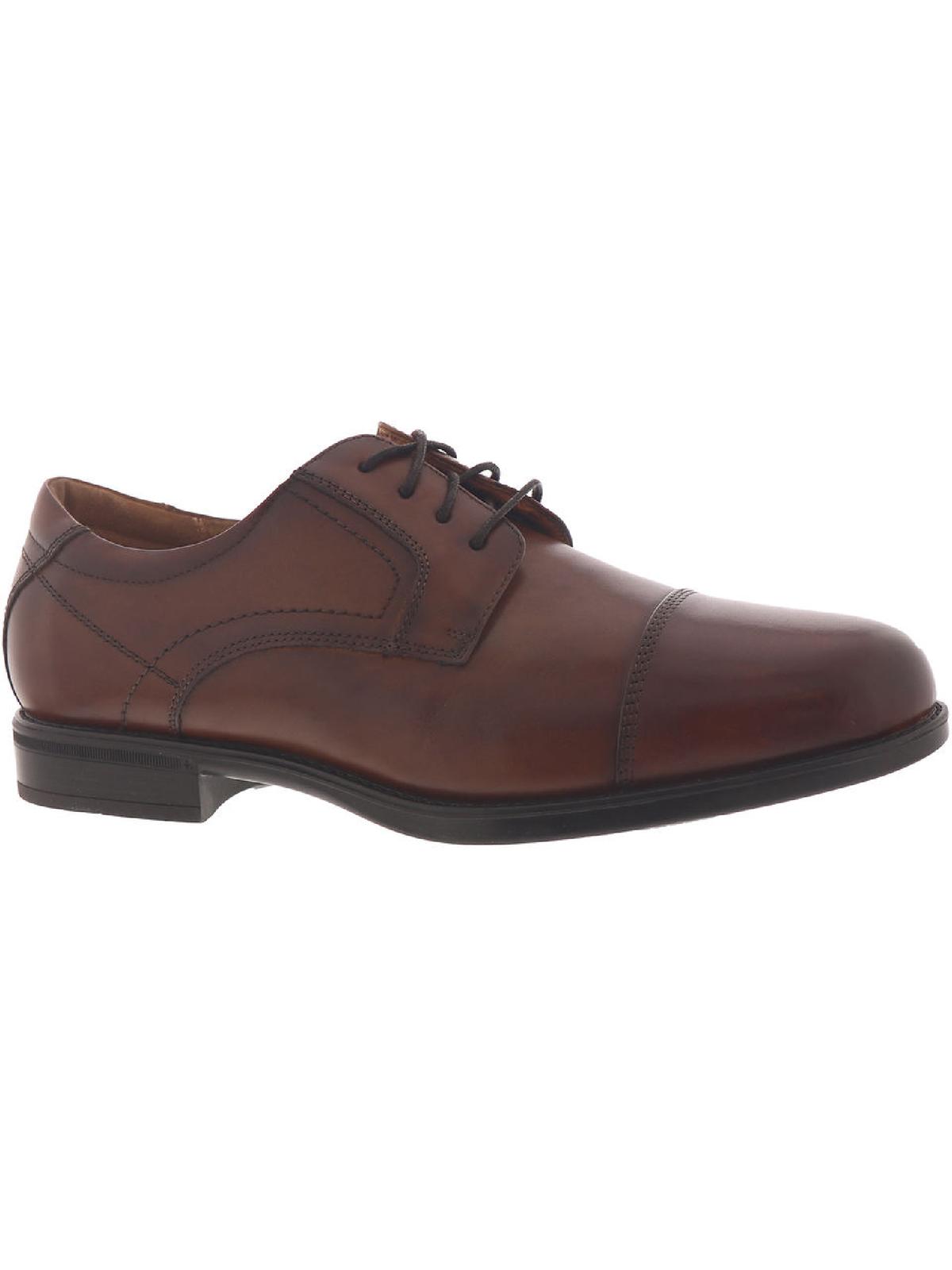 Florsheim Comfortech Men\'s Cap Toe Oxford Dress Shoes Brown Leather Size 8.5D Florsheim Brown Leather Cap Toe Dress Shoes | Mercari main image 3