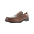 thumbnail image 1 of Florsheim Mens Midtown Moc Leather Slip On Loafers Brown 10 Medium (D), 1 of 2