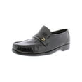 thumbnail image 1 of Florsheim Mens Riva Leather Slip On Loafers Black 10.5 Extra Wide (5E), 1 of 2