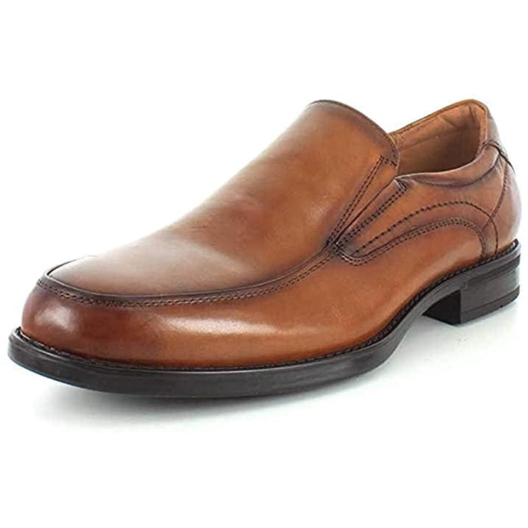 Florsheim Midtown Moc Toe Slip-On Cognac Smooth - Walmart.com