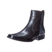 Florsheim Midtown Plain Toe Mens Zipper Boot, Black, 8.5 D