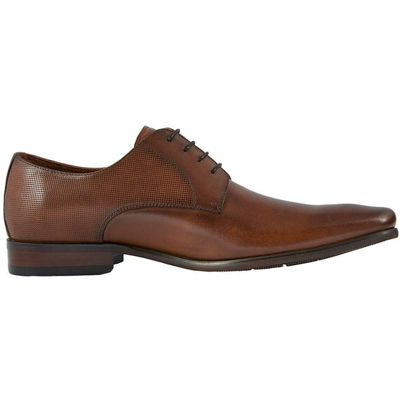 Florsheim Postino Plain Toe Oxford Cognac Smooth/Perf