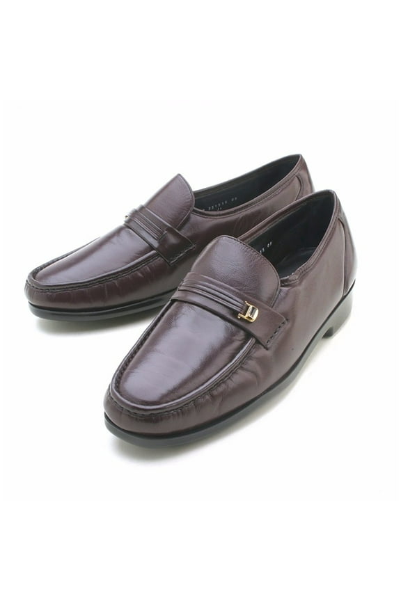 Riva Burgundy Kidskin Loafer (8.5-3E)