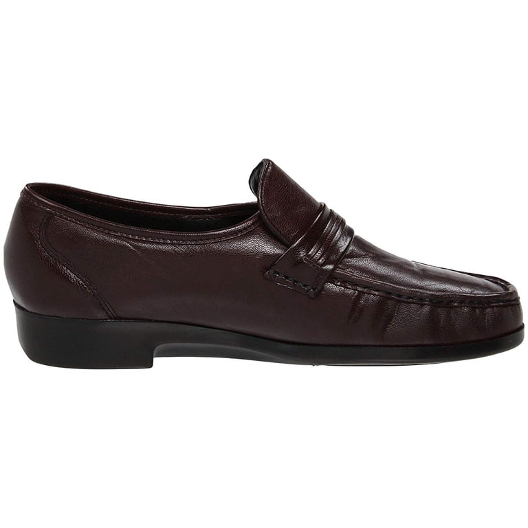 Florsheim Mens Size 9 Riva Moc Toe Bit Loafers Burgundy Leather Florsheim Riva Burgundy Moc Toe Bit Loafer main image 4