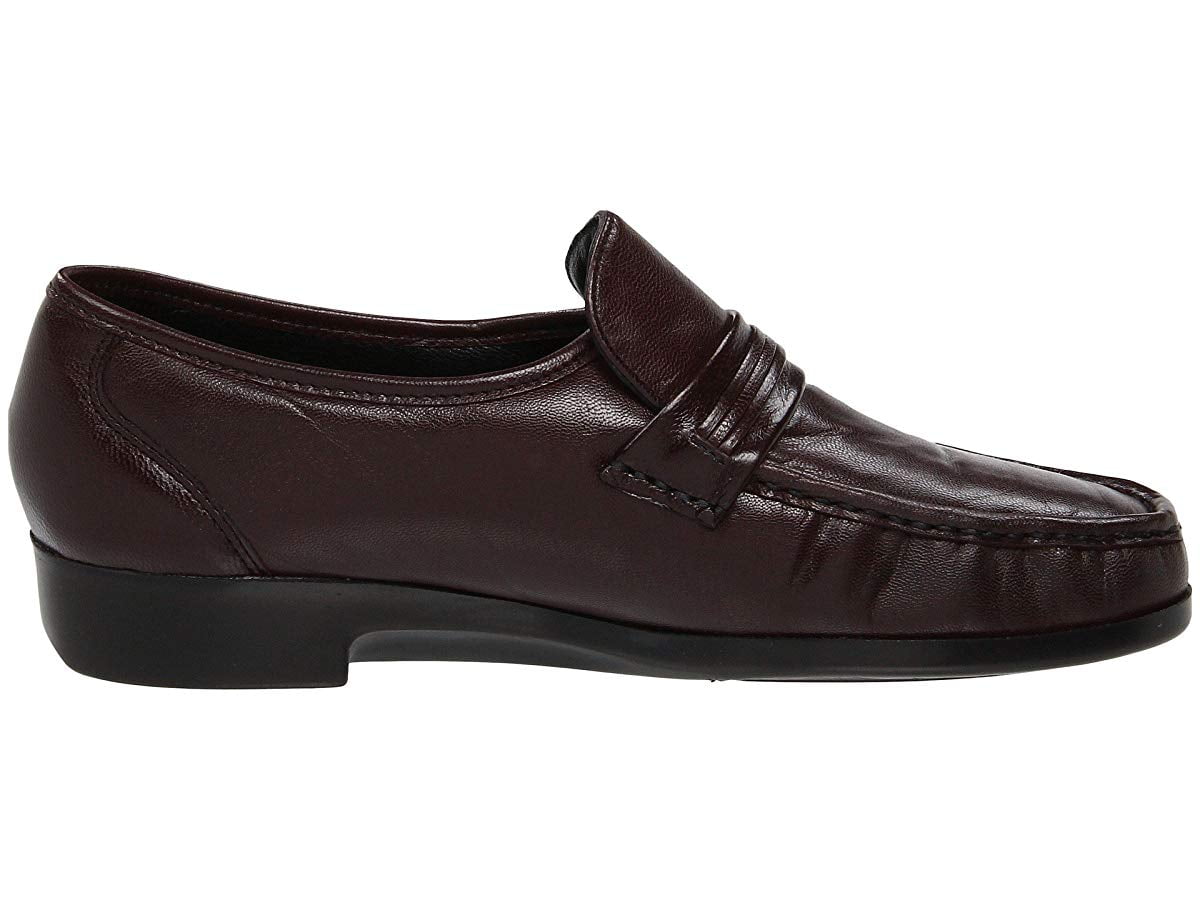 Florsheim Riva Burgundy Shoes Easy Fit 17088-05 Classic Loafer Soft Leather  - Walmart.com