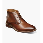 Florsheim Rucci Plain Toe Mens Chukka Boot, Cognac, 10 M