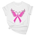thumbnail image 1 of Floruhand Breast Cancer Shirts Women Breast Cancer Awareness T-Shirts Cancer Survivor Pink Ribbon Short Sleeve Graphic Tee Tops, 1 of 3
